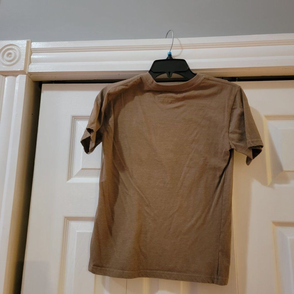Timberland Brown Tree Logo Print Short Sleeves T-Shirt For Size Medium - Picture 6 of 6